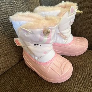 Cat & Jack Size 5 toddler Unicorn Boots